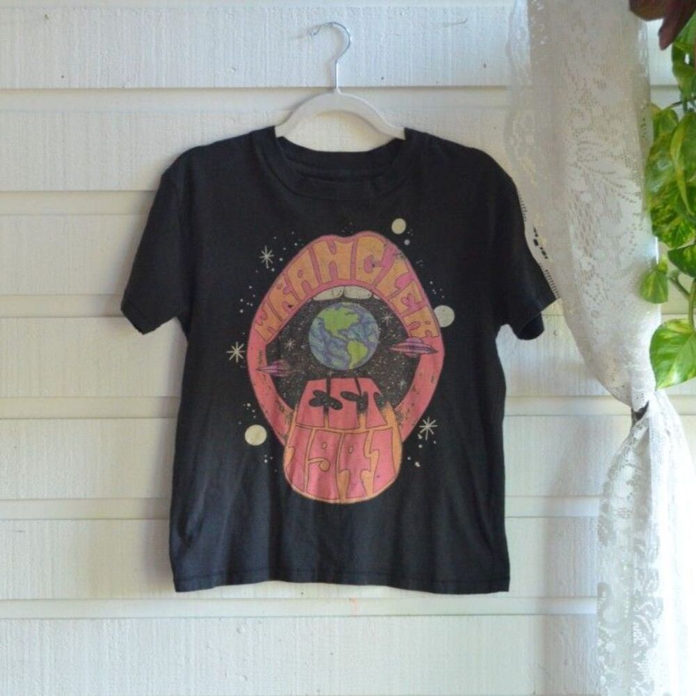 Wrangler Celestial Space Earth Mouth Graphic Tee - 6